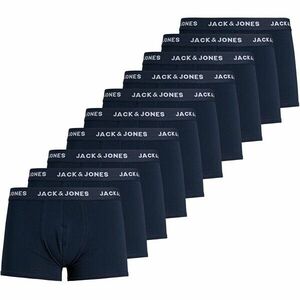 Jack&Jones 10 PACK - boxeri pentru bărbați JACSOLID 12189937 Navy Blazer XL imagine
