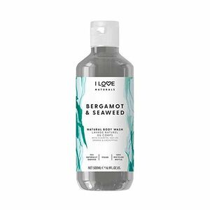 I Love Gel de duș hidratant Naturals Bergamot & Seaweed (Body Wash) 500 ml imagine