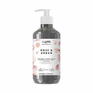 I Love Săpun lichid pentru mâini Naturals Rose & Argan (Hand Wash) 500 ml imagine