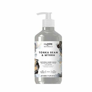 I Love Săpun hidratant lichid pentru mâini Naturals Tonka Bean & Myrrh (Hand Wash) 500 ml imagine