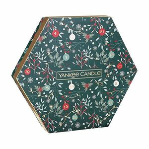 Yankee Candle Set cadou de lumânări de ceai cu candelabru Countdown to Christmas 18 x 9, 8 g imagine