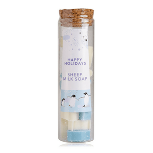 Accentra Mini săpunuri cu lapte de oaie Happy Holidays (Sheep Milk Soap) 35 g imagine