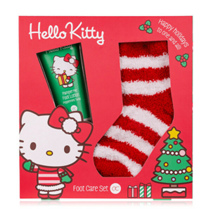 Accentra Set cadou pentru îngrijirea picioarelor cu șosete Hello Kitty imagine