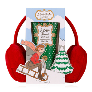 Accentra Set cadou pentru îngrijirea corpului cu clapete pentru urechi La Belle Femme Noel imagine