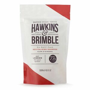 Hawkins & Brimble Șampon Revitalizant - reumplere de rezerva (Revitalising Shampoo Pouch) 300 ml imagine