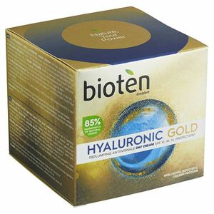 bioten Cremă de zi antirid Hyaluronic Gold SPF 10 (Replumping Antiwrinkle Day Cream) 50 ml imagine