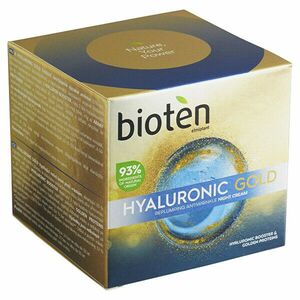 bioten Crema antirid de noapte Hyaluronic Gold (Replumping Antiwrinkle Night Cream) 50 ml imagine