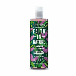 Faith in Nature Șampon natural hrănitor pentru păr normal și uscat Lavandă (Nourishing Shampoo) 100 ml imagine
