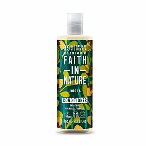 Faith in Nature Balsam natural de netezire cu ulei de jojoba pentru păr normal și uscat (Smoothing Conditioner) 400 ml imagine