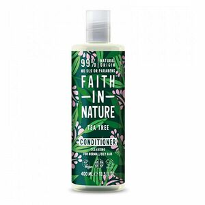 Faith in Nature Balsam natural de curățare pentru păr normal și gras Tea Tree (Cleansing Conditioner) 400 ml imagine