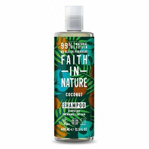 Faith in Nature Șampon natural cu ulei de jojoba pentru păr normal și uscat Kokos(Hydrating Shampoo) 400 ml imagine