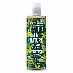 Faith in Nature Șampon natural cu alge marine pentru toate tipurile de păr (Detoxifying Shampoo) 400 ml imagine