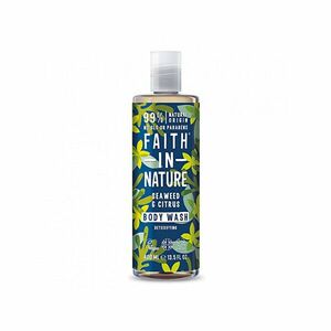 Faith in Nature Gel de duș Detoxifiant cu acțiune naturală Alge marine și citrice (Body Wash) 400 ml imagine