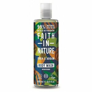 Faith in Nature Gel de duș cu argan și unt de shea (Nourishing Body Wash) 400 ml imagine