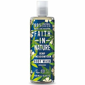 Faith in Nature Gel de duș natural Cânepă și Limnanthes (Nourishing Body Wash) 400 ml imagine