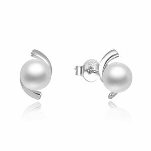 Beneto Cercei eleganți din argint cu perle AGUP2668P imagine