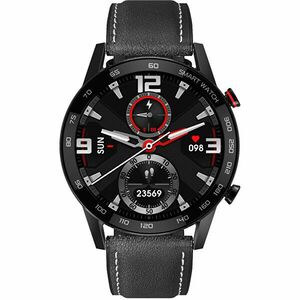 Wotchi Smartwatch WO95BL - Negru Leather imagine