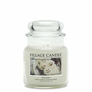 Village Candle Lumânare parfumată în sticlă Snoconut 389 g imagine