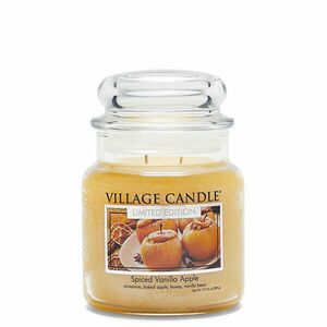Village Candle Lumânare parfumată în sticlă Spiced Vanilla Apple 389 g imagine