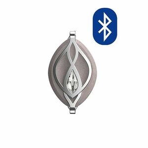 Bellabeat Pandantiv elegant și inteligent cu accesorii Leaf Crystal Silver HT-40LF-WS-01 imagine
