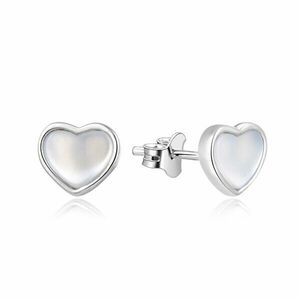 Beneto Cercei inimă din argint cu sidef AGUP2355L imagine