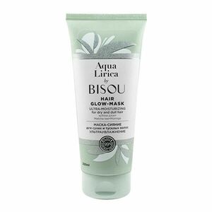 BISOU Mască radiantă hidratantă Aqua Lirica pentru păr uscat și obosit (Hair Glow Mask) 200 ml imagine