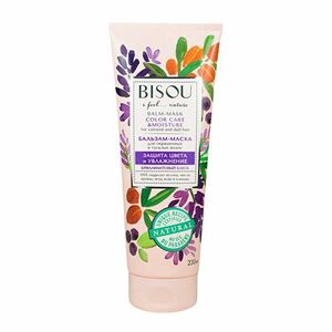 BISOU Mască cu balsam Protecția culorii și hidratare (Balm-Mask Color Care&Moisture) 230 ml imagine