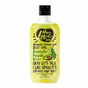 BISOU Gel de dus Avocado-Hawaii (Shower Cream Gel) 300 ml imagine