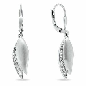 Brilio Silver Cercei eleganți din argint cu zirconii EA205W imagine