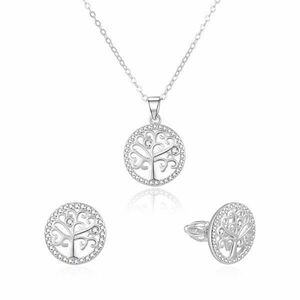 Beneto Set de bijuterii din argint arborele vieții AGSET213R (colier, cercei) imagine