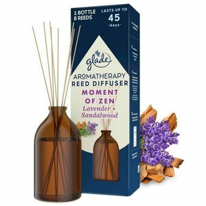 Glade Difuzor de arome cu parfum de lavandă și lemn de santal Aromatherapy Reed Moment of Zen 80 ml imagine