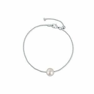 JwL Luxury Pearls Brățară fină din oțel cu perlă reală JL0712 imagine