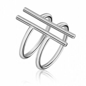 Emily Westwood Design inel deschis din oțel WR1033S imagine