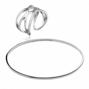 Emily Westwood Fashion set de bijuterii din oțel WS101S (inel, brățară) imagine