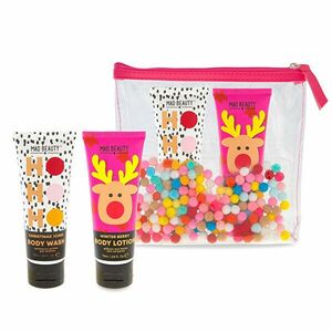 Mad Beauty Set cadou de ingrijire corporală Pom Pom Cosmetic Bag Set imagine