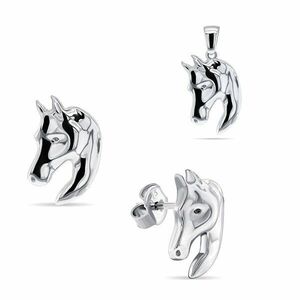 Brilio Silver Set de bijuterii de design din argint Cal SET209W (pandantiv, cercei) imagine
