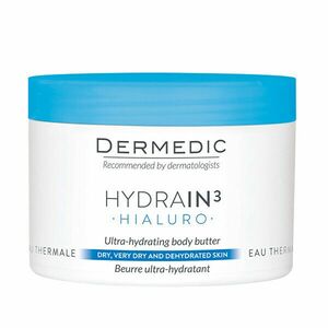 DERMEDIC Ultra Unt de corp hidratant pentru pielea uscată și foarte uscată Hydrain3 Hyaluro 225 ml imagine