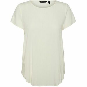 Vero Moda Tricou pentru femei VMBECCA Regular Fit 10248152 Snow White XL imagine
