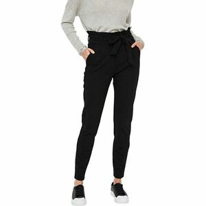 Vero Moda Pantaloni pentru femei VMEVA Loose Fit 10205932 Black XL/32 imagine
