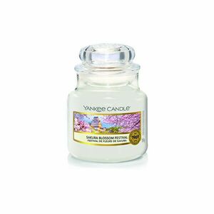 Yankee Candle Lumânare aromatica Classic mica Sakura Blossom Festival 104 g imagine