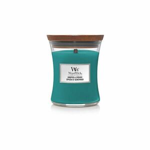 WoodWick Lumânare parfumată in vază medie Juniper & Spruce 275 g imagine