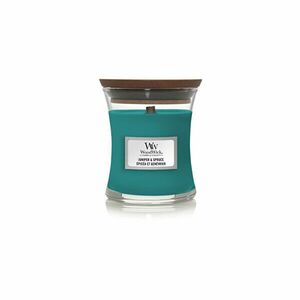 WoodWick Lumânare parfumată in vază mica Juniper & Spruce 85 g imagine