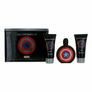 EP Line Captain America Hero - EDT 100 ml + balsam după ras 100 ml + gel de duș 100 ml imagine