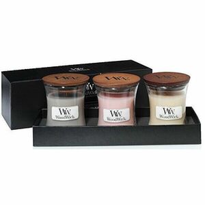 WoodWick Set cadou de lumânări parfumate mici florale 3 x 85 g imagine
