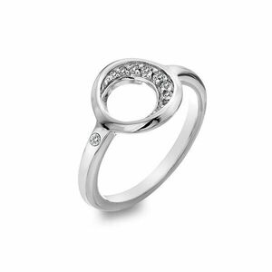 Hot Diamonds Inel elegant din argint cu diamant și topazCelestial DR232 60 mm imagine