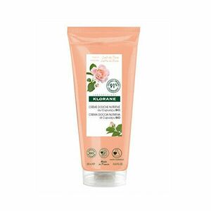 Klorane Gel de duș nutritiv Bio Lapte de trandafir (Nourishing Shower Gel) 200 ml imagine