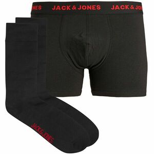 Jack&Jones Set bărbați - boxeri și șosete JACRON 12205034 Black XL imagine