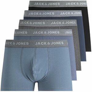Jack&Jones 5 PACK -boxeri pentru bărbați JACSENSE 12208821 JACSERGE 12208821 Navy Blazer XXL imagine