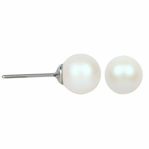 Levien Cercei fini cu perle perla perlaescent White imagine