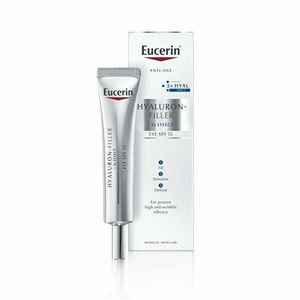 Eucerin Cremă de noapte anti-îmbătrânire pentru ochi SPF 15 Hialuronic-Filler 3x EFFECT 15 ml imagine